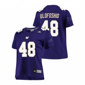 Women's Washington Huskies Edefuan Ulofoshio Purple Replica Football Jersey